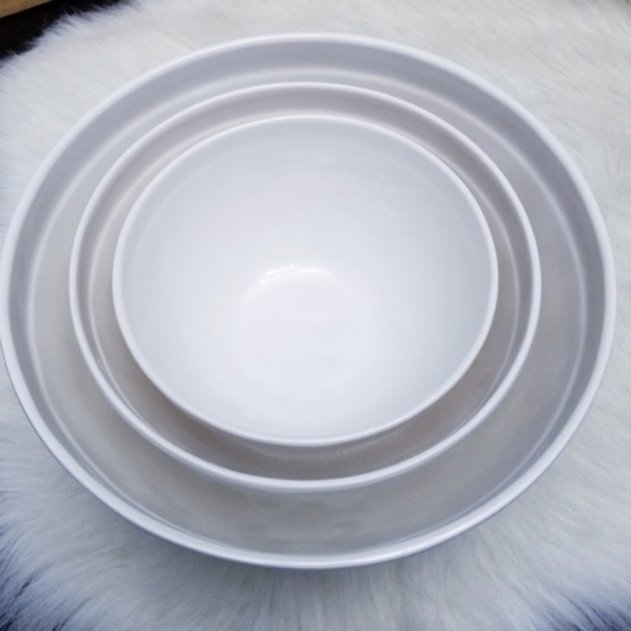 NWT Rae Dunn EAT YUM SNACK LL Bowl 3 piece Set - Picture 7 of 8